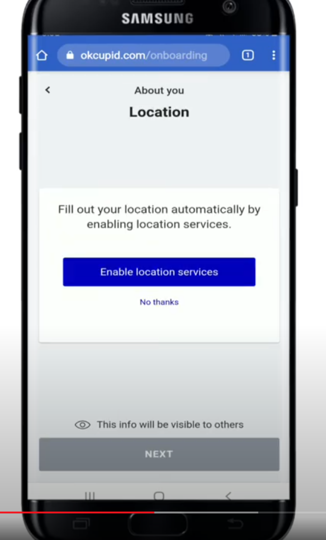 Geo Search — 100% actual location to get more matches and friends